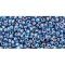 Japanese Toho Seed Beads Tube Round 11/0 Inside-Color Blue Raspberry TR-11-294