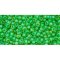 Japanese Toho Seed Beads Tube Round 11/0 Inside-Color Jonquil/Shamrock-Lined TR-11-306