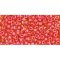 Japanese Toho Seed Beads Tube Round 11/0 Inside-Color Lt Topaz/Hyacinth-Lined