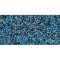 Japanese Toho Seed Beads Tube Round 15/0 Inside-Color Luster Crystal/Capri Blue-Lined TR-15-188