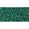 Japanese Toho Seed Beads Tube Round 15/0 Inside-Color Peridot/Emerald-Lined TR-15-249