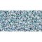 Japanese Toho Seed Beads Tube Round 11/0 Inside-Color Rainbow Crystal/Montana Blue-Lined TR-11-773