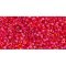 Japanese Toho Seed Beads Tube Round 15/0 Inside-Color Rainbow Lt Topaz/Mauve-Lined TR-15-241