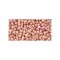 Japanese Toho Seed Beads Tube Round 11/0 Marbled Opaque Beige/Pink TR-11-1201