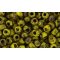 Japanese Toho Seed Beads Tube Round 6/0 HYBRID Opaque-Frosted Dandelion - Picasso TR-06-Y319F