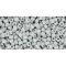 Japanese Toho Seed Beads Tube Round 11/0 Opaque-Frosted Gray TR-11-53F