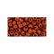 Japanese Toho Seed Beads Tube Round 6/0 Opaque-Frosted Terra Cotta TR-06-46LF