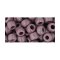 Japanese Toho Seed Beads Tube Round 3/0 Opaque Lavender TR-03-52