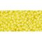 Japanese Toho Seed Beads Tube Round 11/0 Opaque-Lustered Dandelion TR-11-128