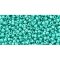 Japanese Toho Seed Beads Tube Round 15/0 Opaque-Lustered Turquoise TR-15-132