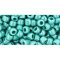Japanese Toho Seed Beads Tube Round 6/0 Opaque-Lustered Turquoise TR-06-132