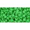 Japanese Toho Seed Beads Tube Round 8/0 Opaque Mint Green TR-08-47