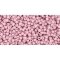 Japanese Toho Seed Beads Tube Round 15/0 Opaque-Pastel-Frosted Lt Lilac TR-15-766