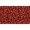 Japanese Toho Seed Beads Tube Round 11/0 Opaque Pepper Red TR-11-45