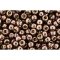 Japanese Toho Seed Beads Tube Round 8/0 PermaFinish - Galvanized Mauve TR-08-PF556