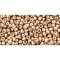 Japanese Toho Seed Beads Tube Round 11/0 PermaFinish - Galvanized Rose Gold TR-11-PF551