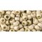 Japanese Toho Seed Beads Tube Round 6/0 PermaFinish - Matte Galvanized Aluminum TR-06-PF558F
