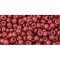 Japanese Toho Seed Beads Tube Round 8/0 PermaFinish - Matte Galvanized Brick Red TR-08-PF564F