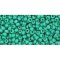 Japanese Toho Seed Beads Tube Round 11/0 PermaFinish - Matte Galvanized Green Teal TR-11-PF561F