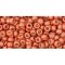 Japanese Toho Seed Beads Tube Round 8/0 PermaFinish - Matte Galvanized Saffron TR-08-PF562F