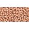 Japanese Toho Seed Beads Tube Round 11/0 PermaFinish - Matte Galvanized Saffron TR-11-PF562F