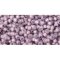 Japanese Toho Seed Beads Tube Round 11/0 PermaFinish - Silver-Lined Milky Amethyst TR-11-PF2108