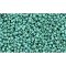 Japanese Toho Seed Beads Tube Round 11/0 PermaFinish - Galvanized Teal TR-11-PF569
