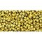 Japanese Toho Seed Beads Tube Round 11/0 PermaFinish - Galvanized Yellow Gold TR-11-PF559