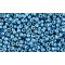 Japanese Toho Seed Beads Tube Round 11/0 Permafinish - Galvanized Aqua Sky TR-11-PF582