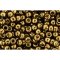 Japanese Toho Seed Beads Tube Round 8/0 Permafinish - Galvanized Medal Bronze TR-08-PF594