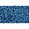 Japanese Toho Seed Beads Tube Round 11/0 Permafinish - Galvanized Turkish Blue TR-11-PF584