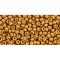 Japanese Toho Seed Beads Tube Round 11/0 Permafinish - Matte Galvanized Old Gold TR-11-PF591F