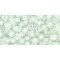 Japanese Toho Seed Beads Tube Round 8/0 Reflection - Honeydew TR-08-2502