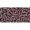 Japanese Toho Seed Beads Tube Round 11/0 Silver-Lined Amethyst TR-11-26C