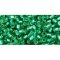 Japanese Toho Seed Beads Tube Round 8/0 Silver-Lined Dk Peridot TR-08-24B
