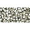Japanese Toho Seed Beads Tube Round 8/0 Silver-Lined Frosted Black Diamond TR-08-29AF