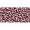 Japanese Toho Seed Beads Tube Round 11/0 Silver-Lined Frosted Med Amethyst TR-11-26BF