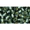 Japanese Toho Seed Beads Tube Round 6/0 Silver-Lined Gray TR-06-29B