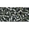 Japanese Toho Seed Beads Tube Round 8/0 Silver-Lined Gray TR-08-29B