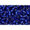 Japanese Toho Seed Beads Tube Round 8/0 Silver-Lined Midnight Blue TR-08-2206C
