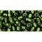 Japanese Toho Seed Beads Tube Round 6/0 Silver-Lined Olivine TR-06-37