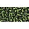 Japanese Toho Seed Beads Tube Round 8/0 Silver-Lined Olivine TR-08-37