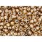 Japanese Toho Seed Beads Tube Round 11/0 Silver-Lined Pale Amber TR-11-286