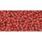 Japanese Toho Seed Beads Tube Round 11/0 Silver-Lined Ruby TR-11-25C