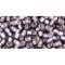 Japanese Toho Seed Beads Tube Round 8/0 Silver-Lined Frosted Lt Tanzanite TR-08-39F