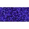 Japanese Toho Seed Beads Tube Round 15/0 Opaque Navy Blue TR-15-48
