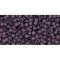 Japanese Toho Seed Beads Tube Round 11/0 Transparent-Frosted Amethyst TR-11-6CF