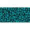 Japanese Toho Seed Beads Tube Round 11/0 Transparent-Frosted Teal TR-11-7BDF