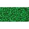 Japanese Toho Seed Beads Tube Round 11/0 Transparent Grass Green TR-11-7B