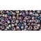Japanese Toho Seed Beads Tube Round 8/0 Transparent-Rainbow Amethyst TR-08-166C